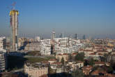 20140306_170810 Residenze Hadid e torre Isozaki in costruzione