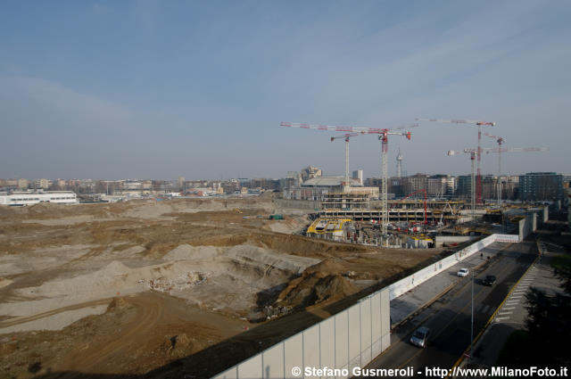  Panorama sul cantiere - click to next image