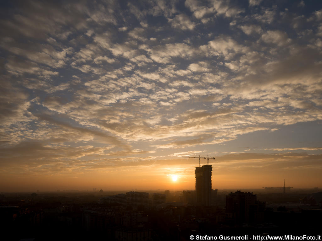  Tramonto verso CityLife - click to next image