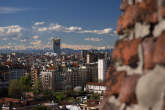 20140324_160259 Dal Campanile di S.Eustorgio verso la torre Isozaki in costruzione