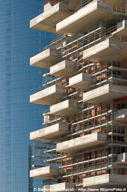  Bosco Verticale e torre Pelli - click to next image