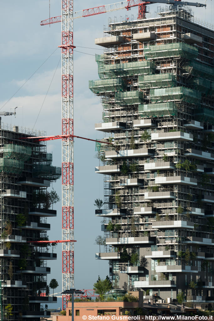  Bosco Verticale in cantiere - click to next image