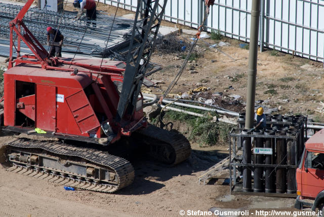  Preparazione per il getto dei diaframmi con il sistema contractor - click to next image