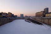 20090112_170942 Scavo innevato al tramonto