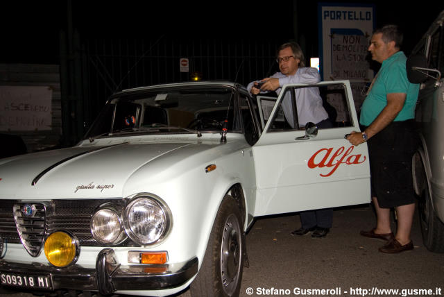  Sgarbi e Flavio con la Giulia Super - click to next image