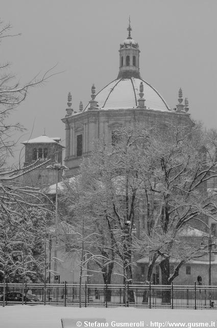  S.Lorenzo e parco innevato - click to next image