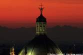 20060104_148_30 Cupola S.Lorenzo, Levanna e Levannetta al tramonto