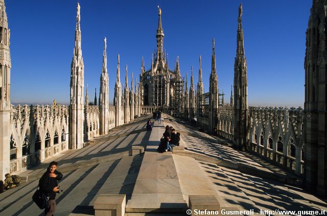  Terrazza di copertura del Duomo - click to next image