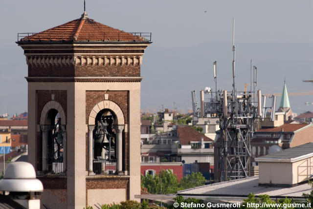  Campanile di S.Pietro in Sala - Fronte Ovest - click to next image