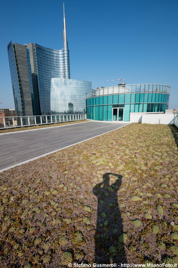  Sui tetti di fronte a Porta Nuova - click to next image