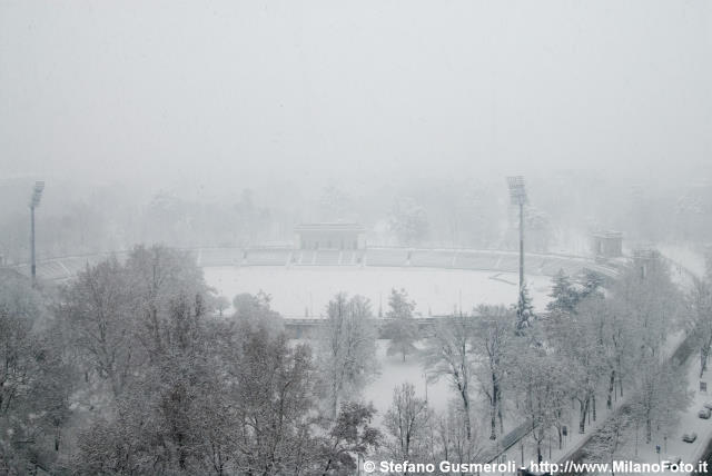  Arena sotto una nevicata - click to next image