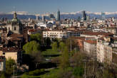 20140324_161645 Parco delle Basiliche, S.Lorenzo, grattacieli e Grigne