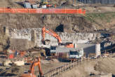 20080208_154845 Rimozione delle macerie della sottostazione elettrica