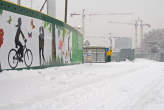 20090106_150134 Ingresso Nord del cantiere innevato