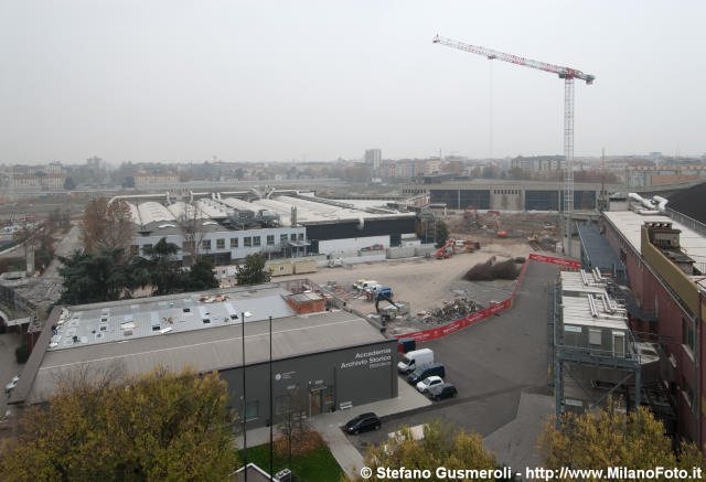  Panorama sul cantiere MIC - click to next image