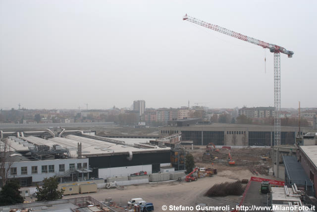  Panorama sul cantiere MIC - click to next image