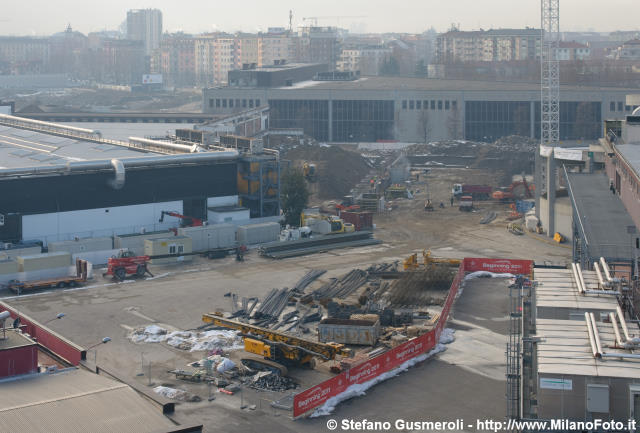  Panorama sul cantiere - click to next image