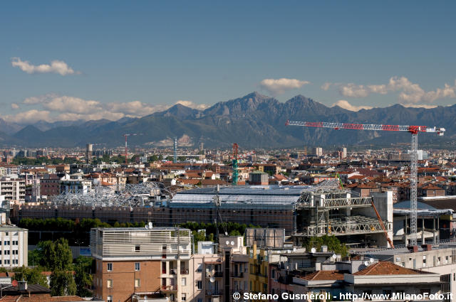  Panorama sul cantiere MIC - click to next image