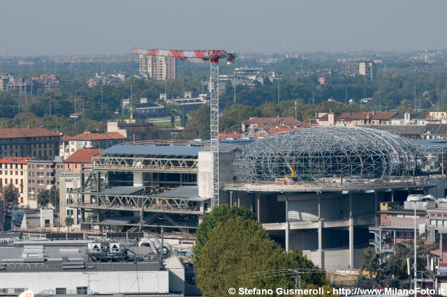  Panorama sul cantiere MIC - click to next image