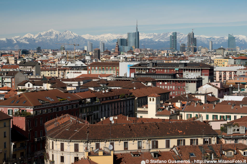  Tetti di Corso Colombo e skyline - click to next image