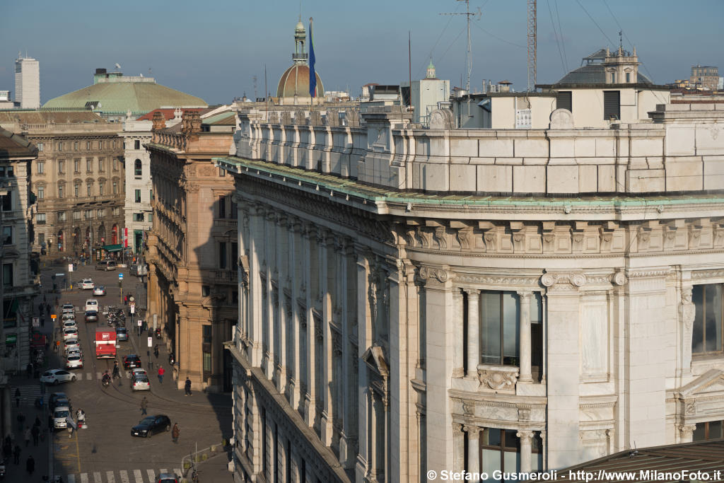  Palazzo Banca d'Italia e via Cordusio - click to next image