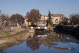 20080302_155410 La darsena in secca per il cantiere dei box