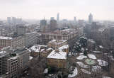 20100310_102912 Panorama innevato su Palazzo Dugnani e via Manin