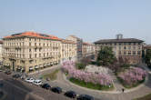 20120316_120520 Mascheroni 12 e piazza Tommaseo fiorita