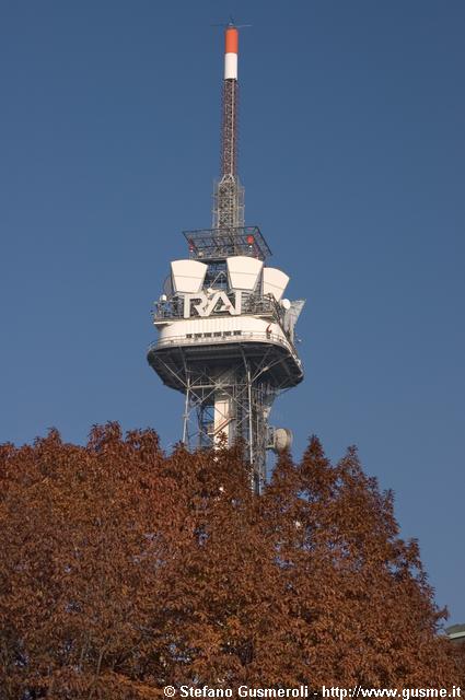  Querce autunnali e torre RAI - click to next image