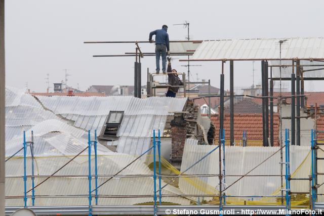  Preparazione della copertura temporanea - click to next image