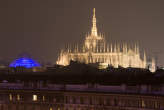 20080106_221601 Cupola Galleria e Duomo illuminati per le festivit