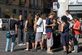 20070725_094659 Ragazzi all'incrocio tra la Volturno e la Sebenico