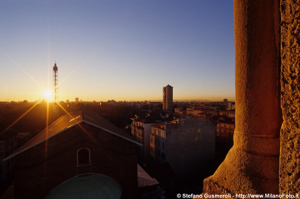  Alba dal campanile del Corpus Domini - click to next image