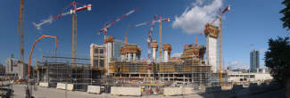 20091014_131726_P Panoramica sul cantiere per la torre Pelli